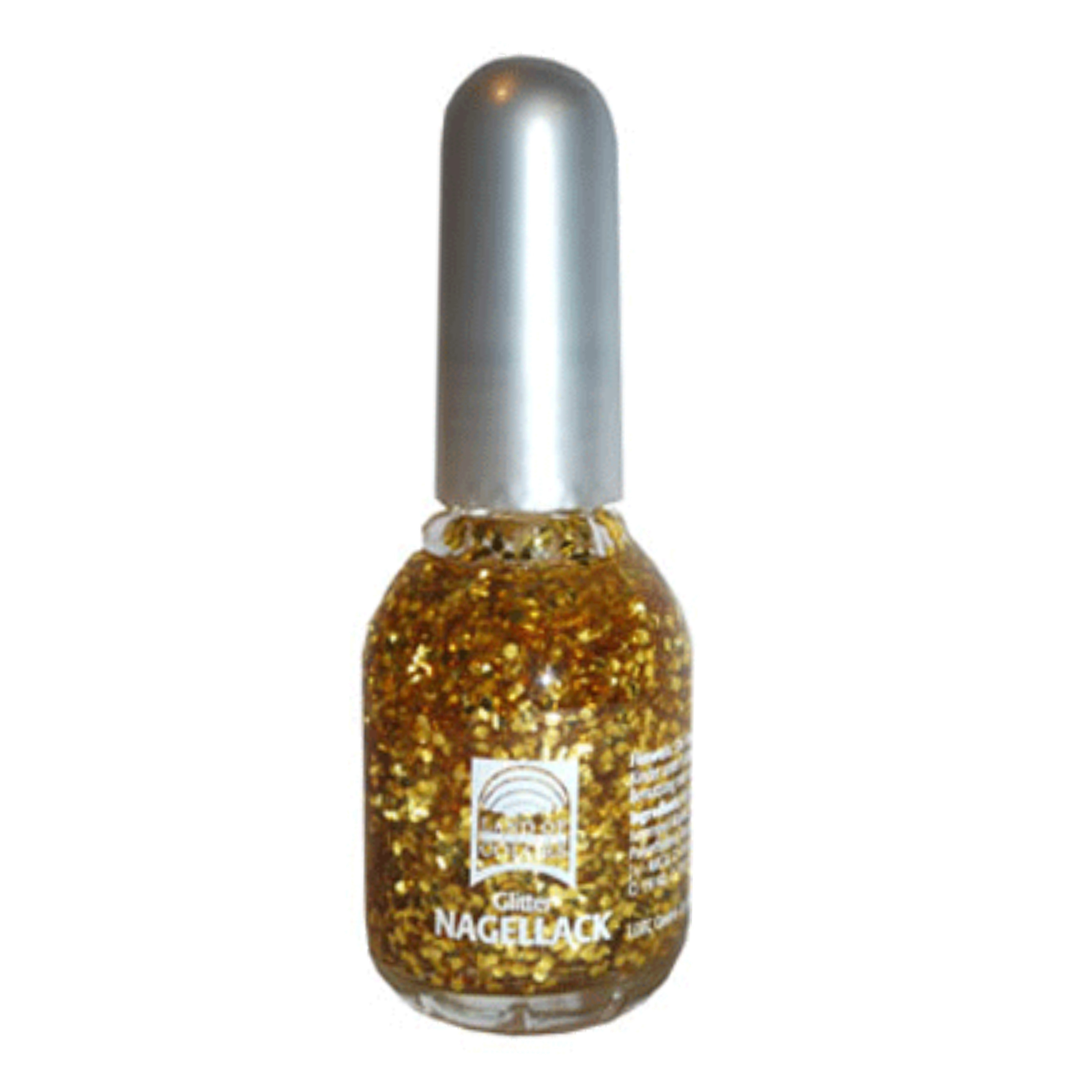 Funny Fashion Gouden nagellak 15 ml - Glitter and glamour verkleed accessoires -