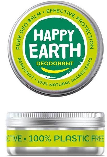 Happy Earth Pure deodorant balm bergamot 45gr