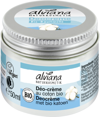 Alviana Deocrème met bio katoen 50ml