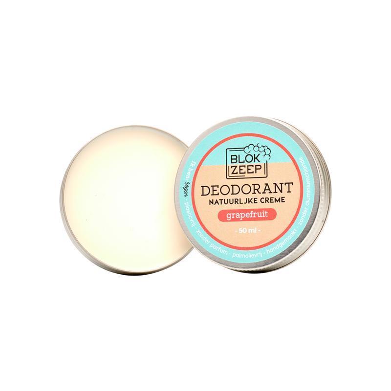 Blokzeep Deodorant crème grapefruit 50 ML