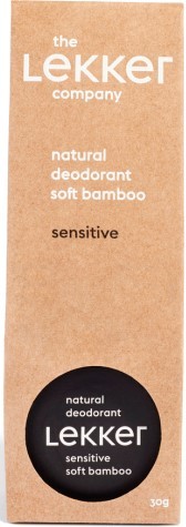 Lekker company Deodorant natural soft bamboo sensitive skin 30ml