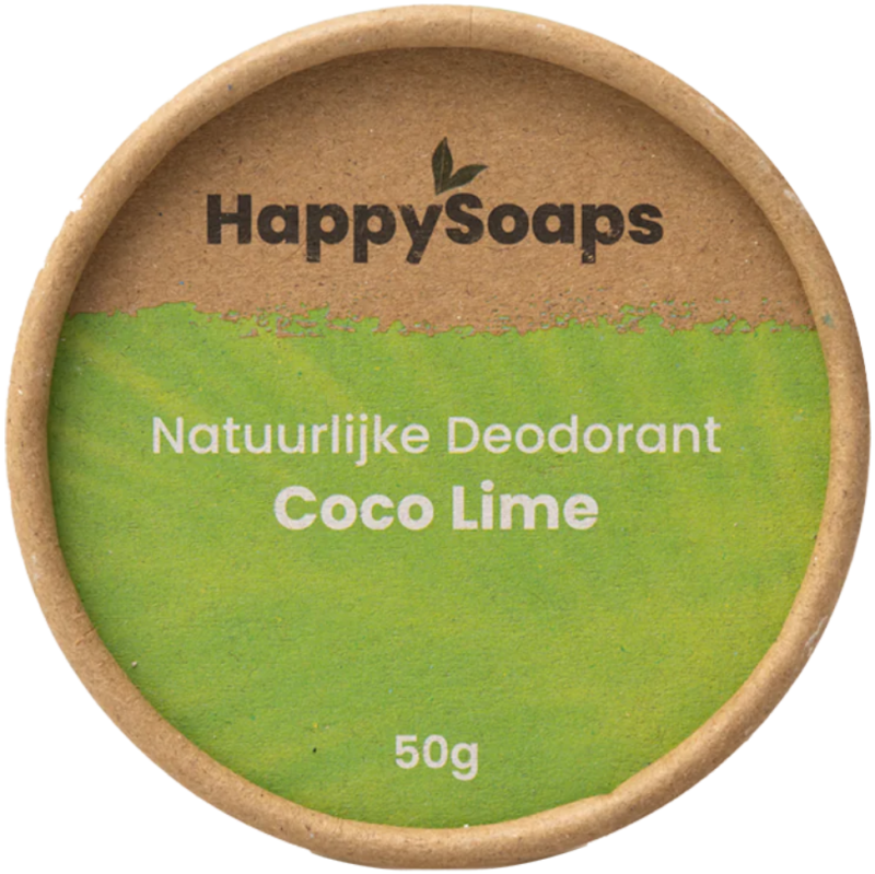HappySoaps Deodorant coco lime 50gr