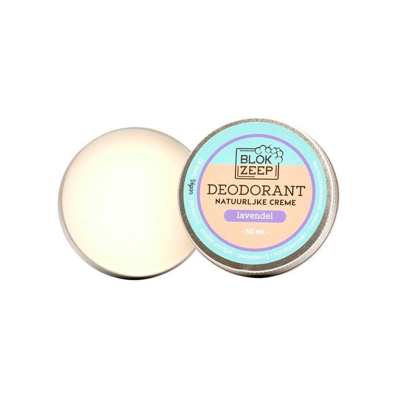 Blokzeep Deodorant creme lavendel 50 G