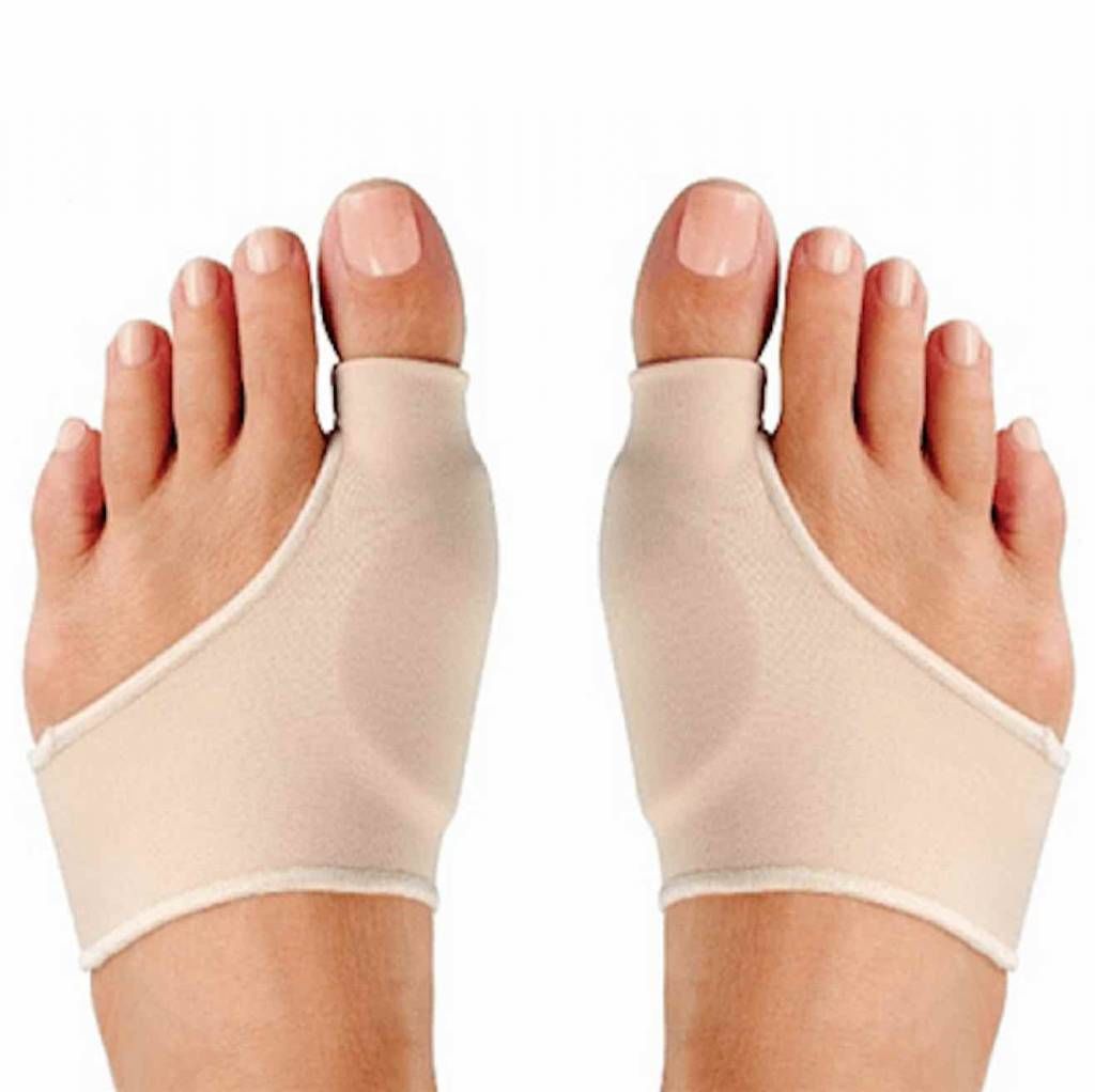 GO Medical Bunionbeschermer Sok bij Hallux Valgus - Universeel - Beige - Per paar