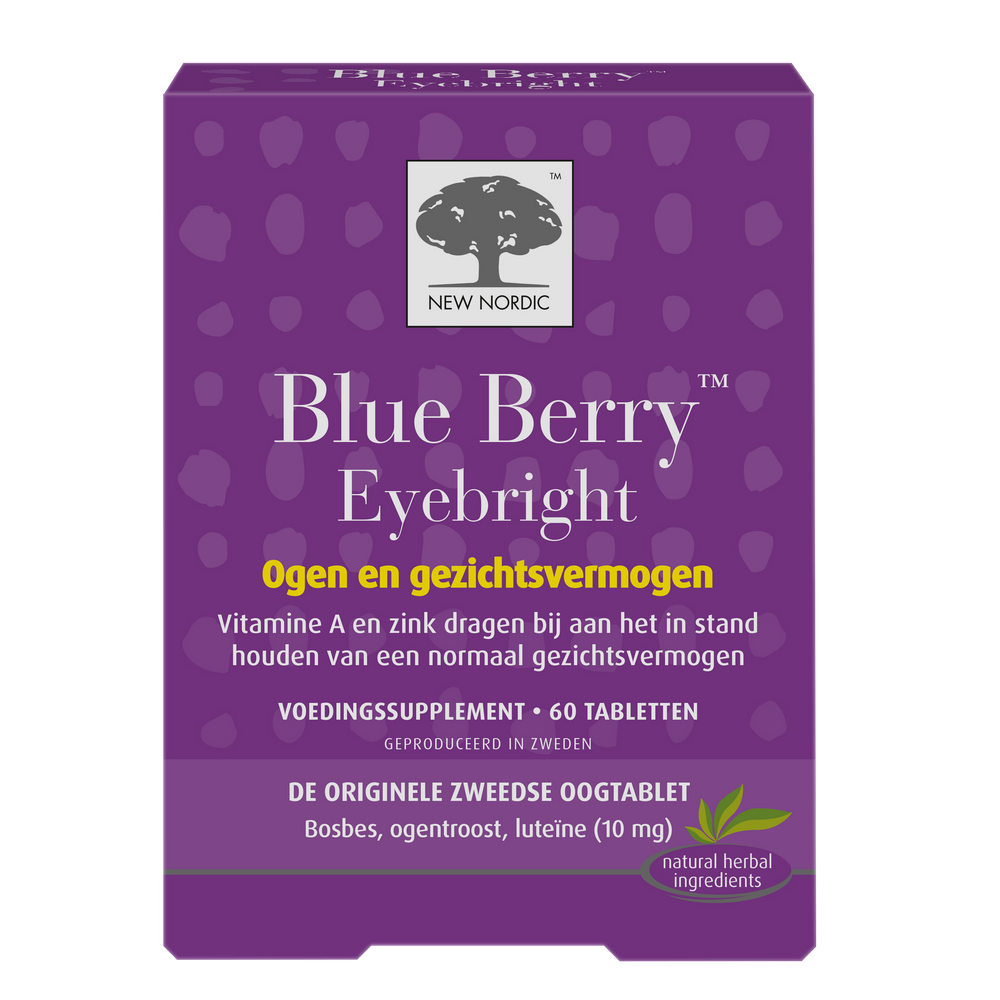 New Nordic Blue Berry Eyebright Tabletten