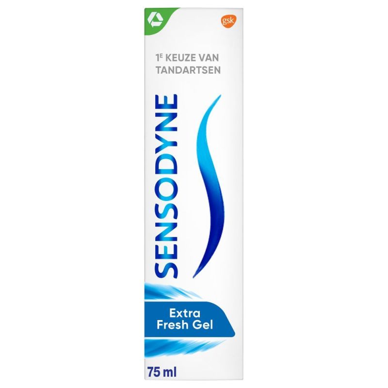 Sensodyne Extra fresh gel tandpasta voor gevoelige tanden 75 ML