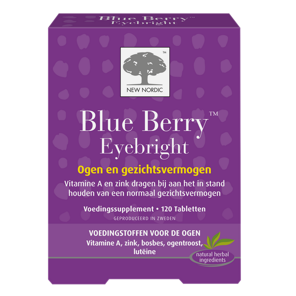 New Nordic Blue Berry Eyebright Tabletten