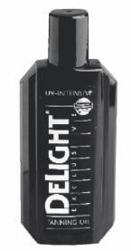 Delight Zonnebank tanning oil uv intensive 200 ml