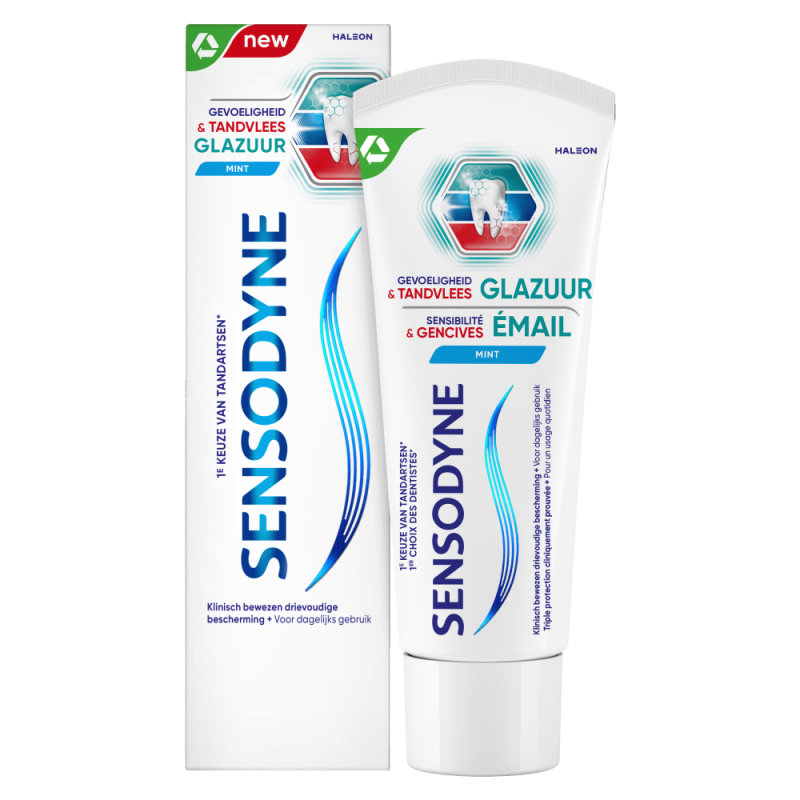 Sensodyne Gevoeligheid & tandvlees glazuur mint 75 ML