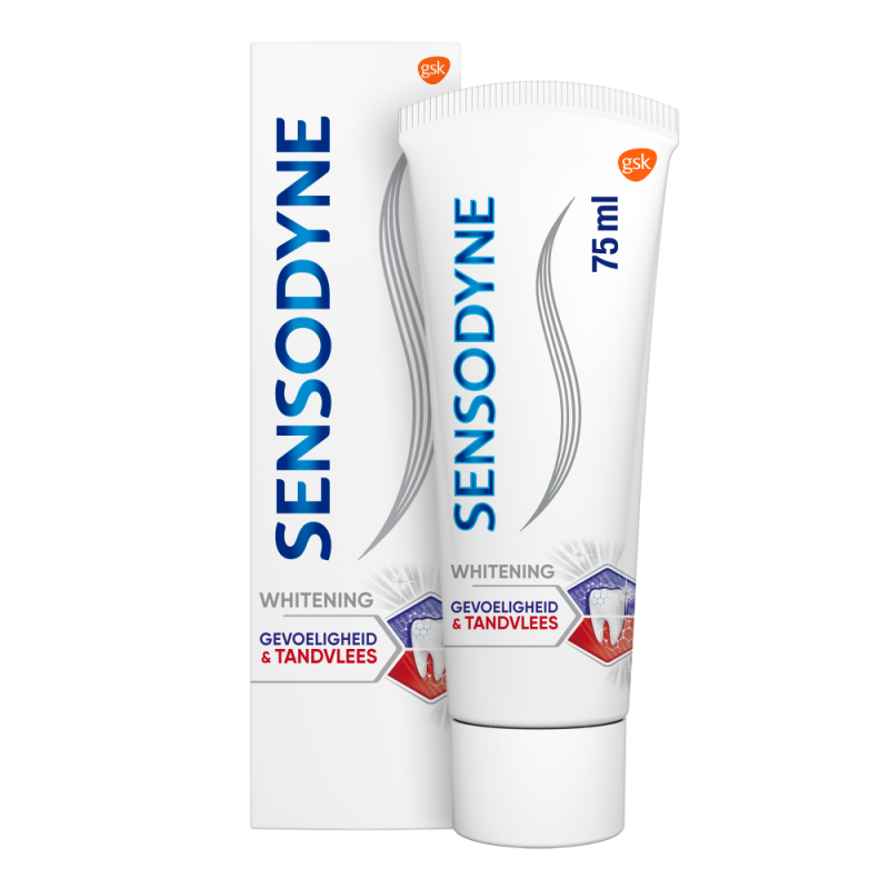 Sensodyne Gevoeligheid en tandvlees whitening tandpasta voor gevoelige tanden 75 ML