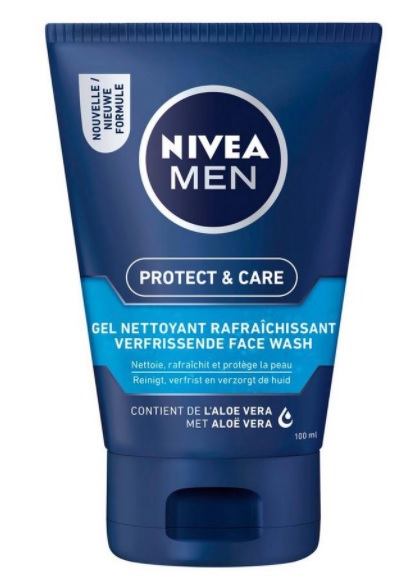 Nivea For men protect & care verfrissende face wash 100 ML