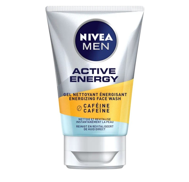 Nivea Men skin energy face cleansing gel 100ml