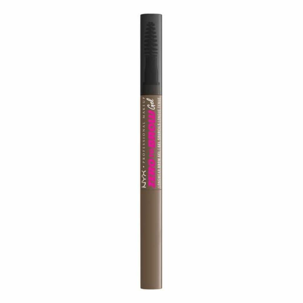 NYX Zero To Brow Wenkbrauwgel Ash Brown 1 stuk