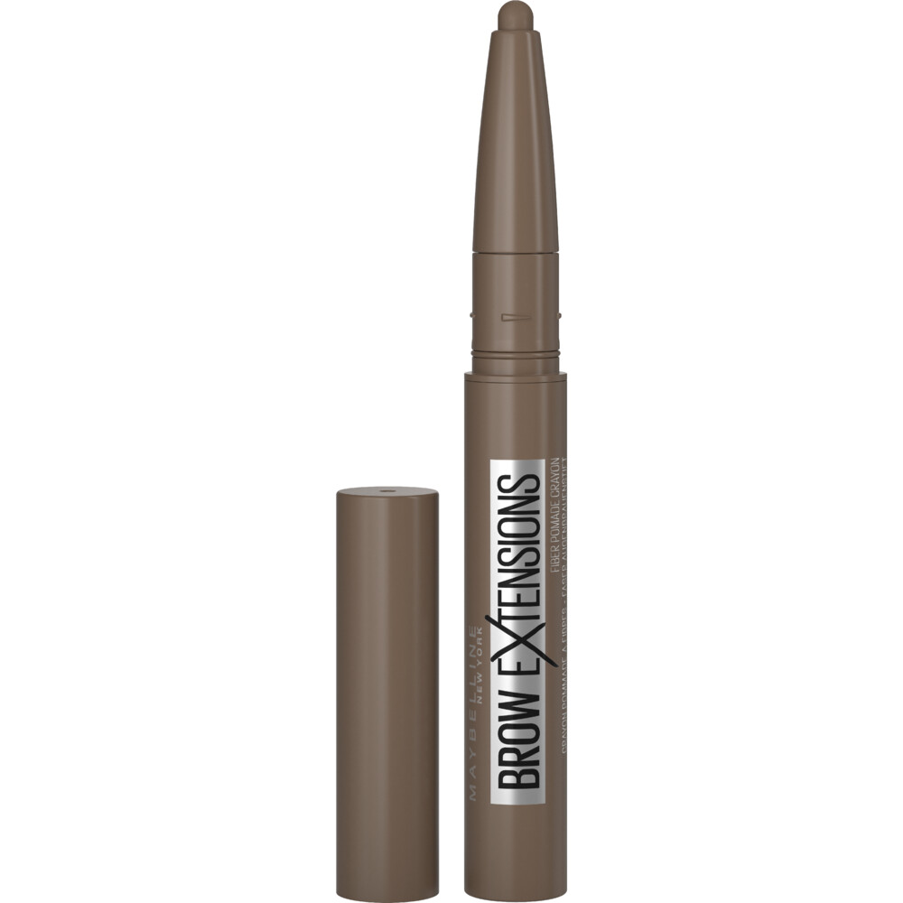 Maybelline 1+1 gratis:  Brow Extensions Wenkbrauwpotlood 04 Medium Brown