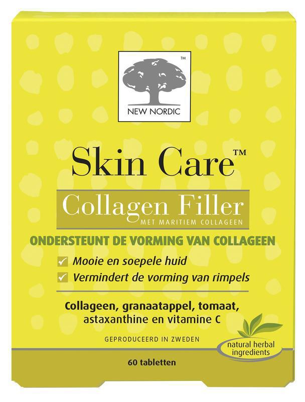 New Nordic Skin care collagen filler 60tab
