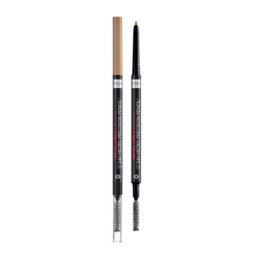 L'Oréal 3x  Infaillible Brow 24H Micro Precision Wenkbrauwpotlood 8.0 Light Cool Blonde
