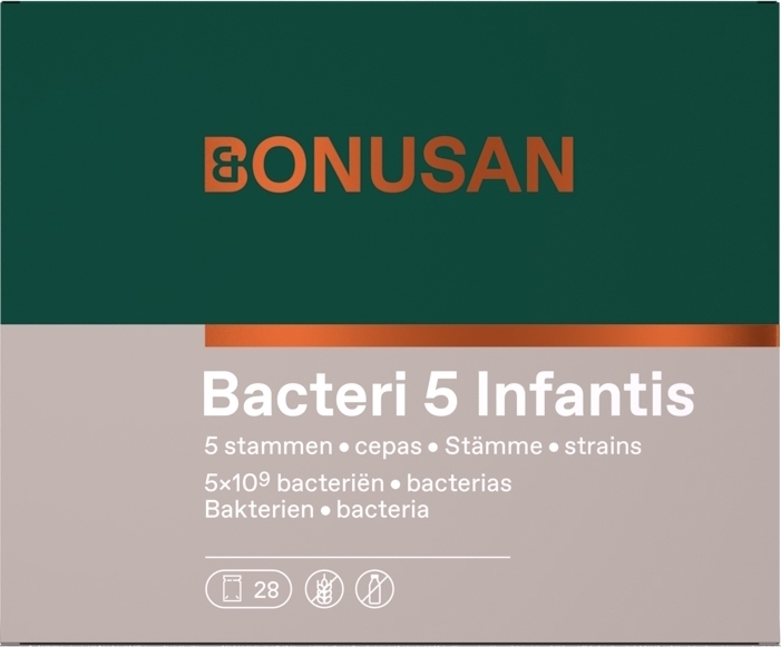 Bonusan Bacteri 5 infantis 28 Sachets