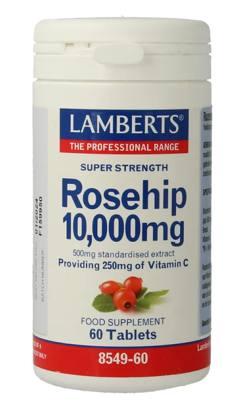 Lamberts Rozenbottel 10.000mg Tabletten