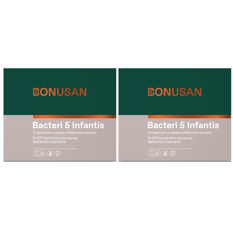 Bonusan Bacteri 5 infantis 56 Sachets