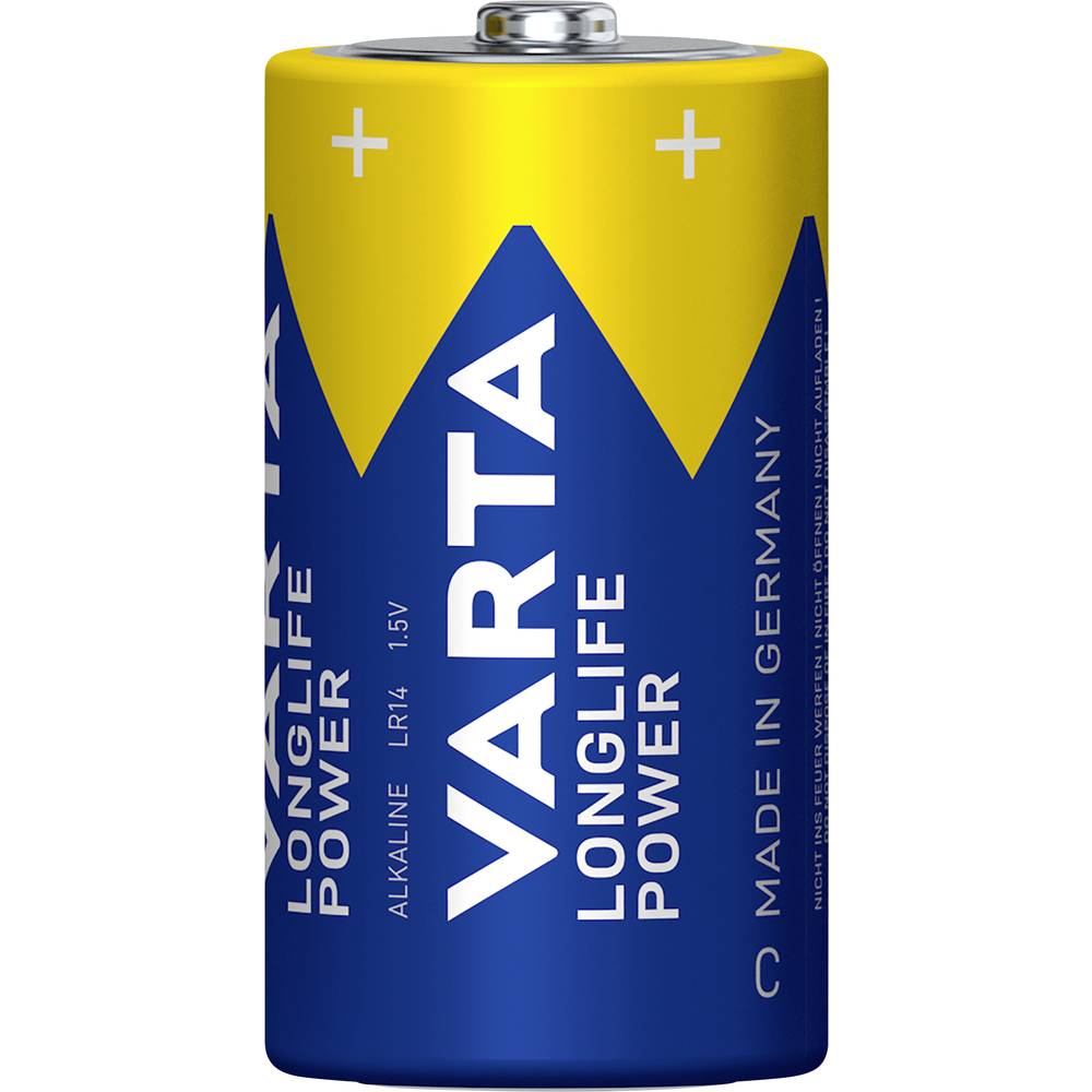 Varta Longlife Power C Stück C batterij (baby) Alkaline 1.5 V 7800 mAh 20 stuk(s)