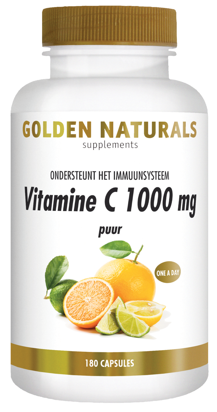 Golden Naturals Vitamine C 1000mg Puur Capsules