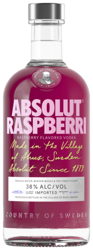 Absolut Raspberri 70CL