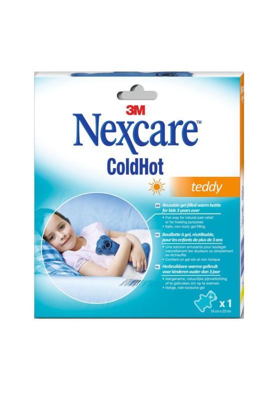 3M Cold & hot kruik teddy fluweel 1 stuk
