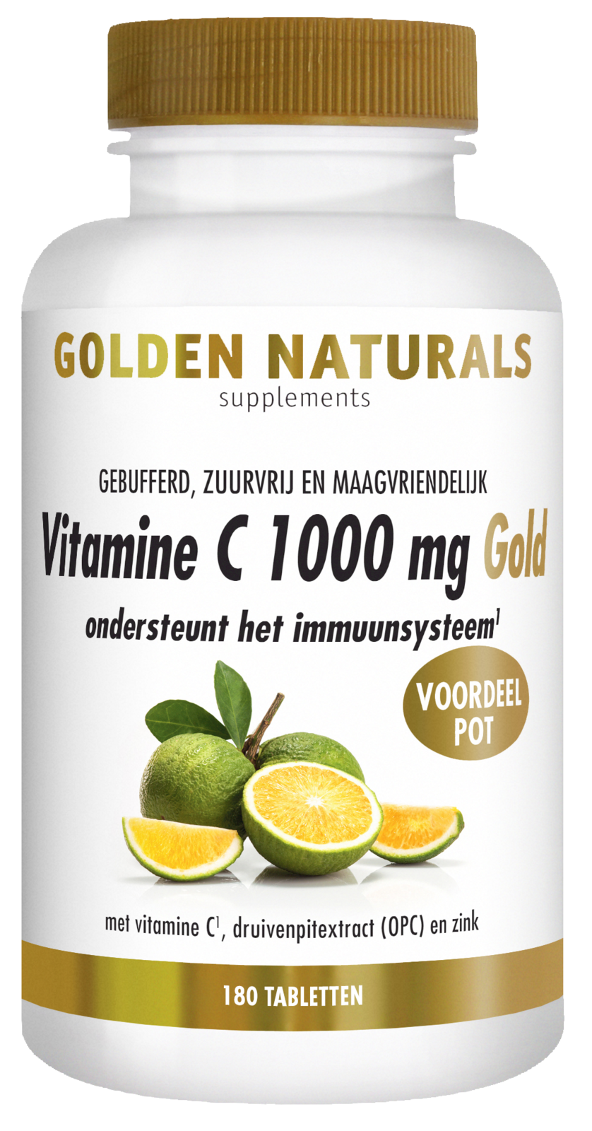 Golden Naturals Vitamine C 1000 mg Gold Tabletten