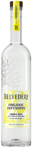 Belvedere Organic Infusion Lemon Basil 70CL