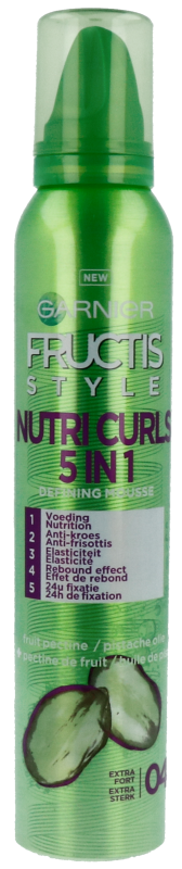 Garnier Mousse gekruld haar 200ml