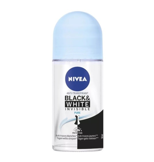 Nivea Deoroller black & white pure 50ml