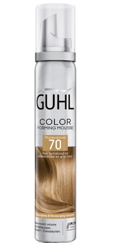 Guhl Color forming mousse nr. 70 middenblond 100 ML