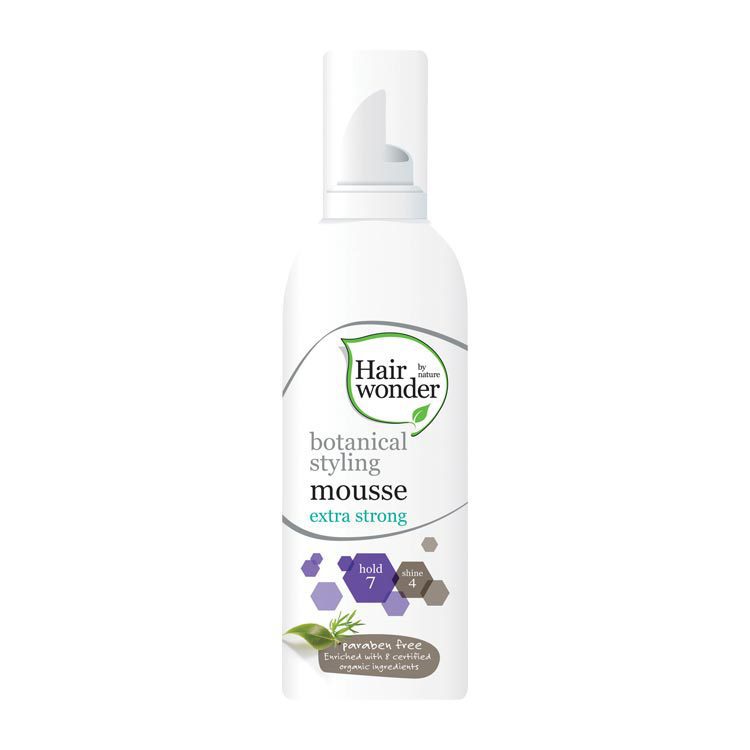 Hairwonder Botanical styling mousse extra strong 200ml