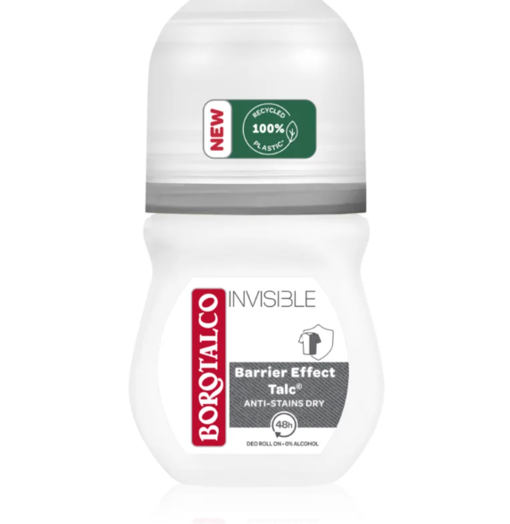 Borotalco Deodorant invisible roll on 50ml