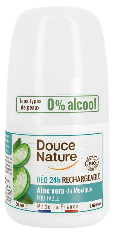 Douce Nature Deodorant roll on aloe hervulbaar 50G