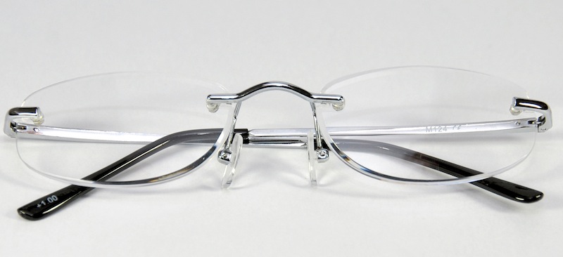 Melleson Optics Melleson Leesbril +1.00 Universeel Randloos