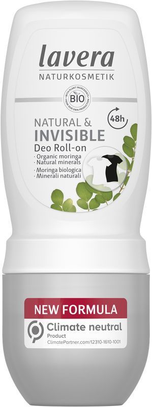 Lavera Deodorant roll-on natural & invisible e-i 50 ML