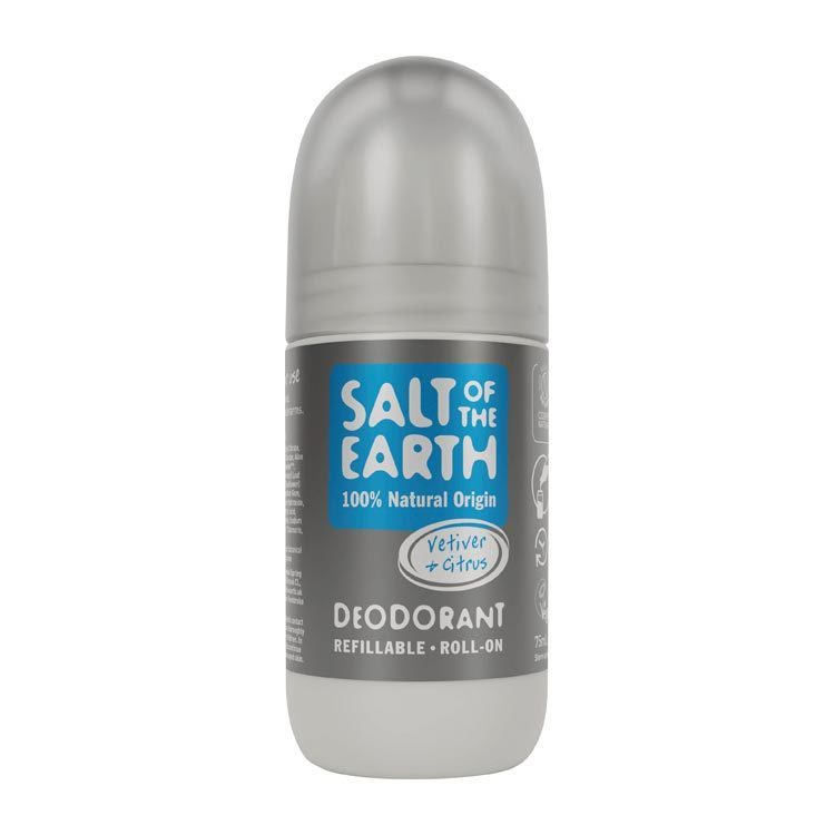 Salt Of The Earth Deo roll-on vetiver citrus 75 ML