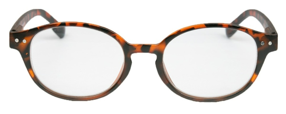 Melleson Optics Leesbril +1.50 Mat Havanna Rond