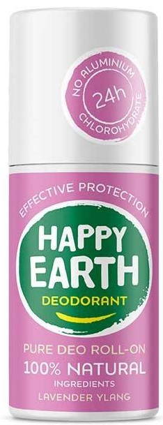 Happy Earth Pure deo roll-on lavender ylang 75ml