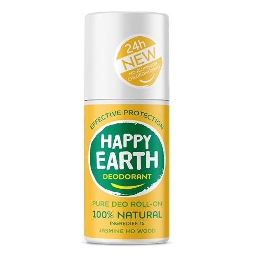 Happy Earth Deo roll-on jasmine ho wood 75 G