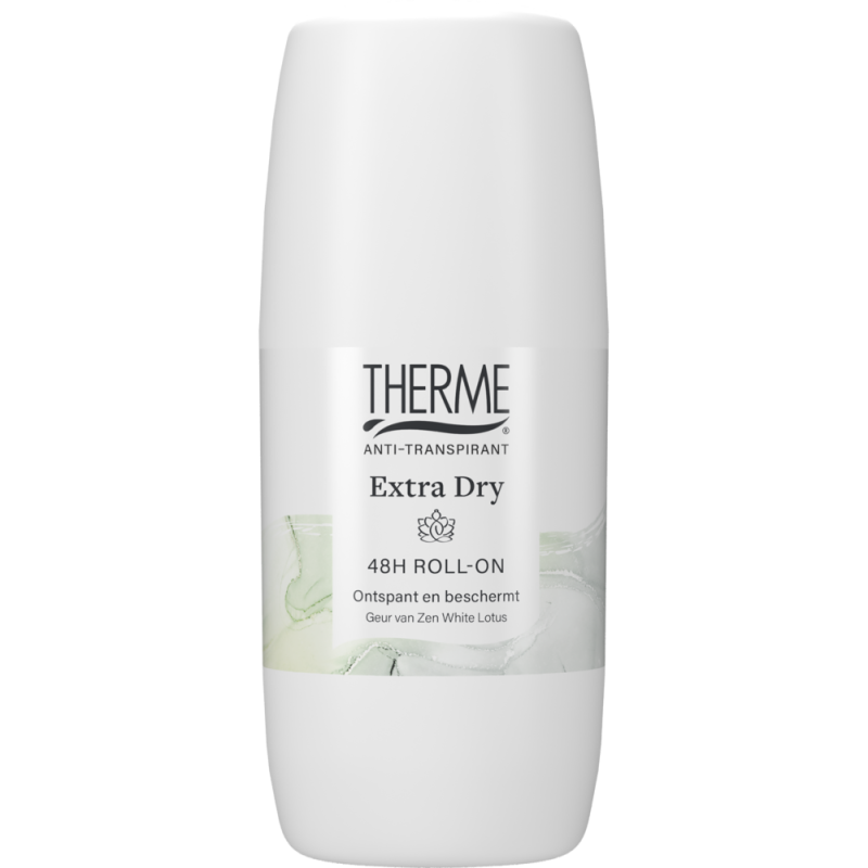 Therme Extra dry anti-transpirant zen white lotus roller 60ml