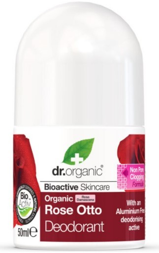 Dr organic Deodorant rose otto 50 ml