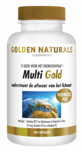 Golden Naturals Multi gold 180 tabletten