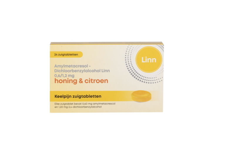 Linn Keeltabletten honing & citroen 24ztb