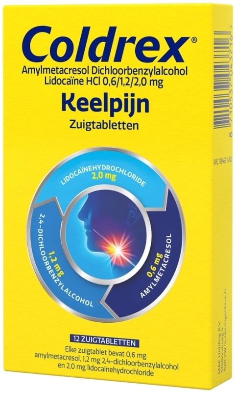 Coldrex Keelpijn 12st