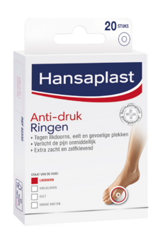 Hansaplast Anti-drukring likdoorn 20 stuks