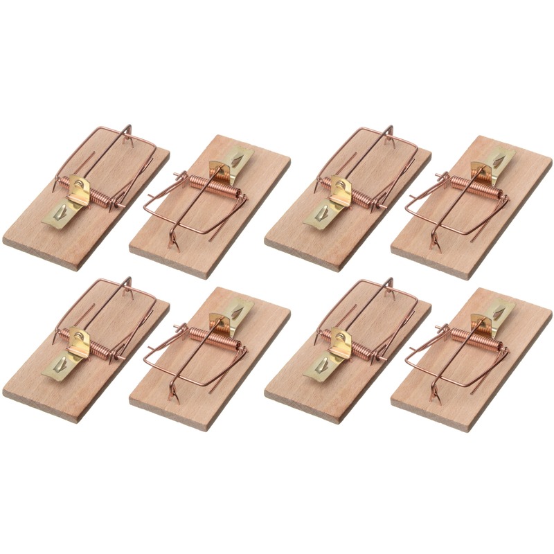 Ubbink Muizenval - 8x stuks - muizenklemmen - 10 cm - Ongediertebestrijding -