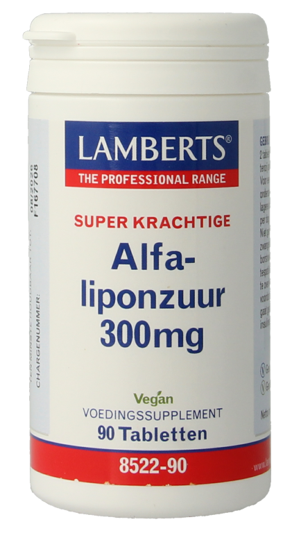 Lamberts Alfa Liponzuur 300mg Tabletten