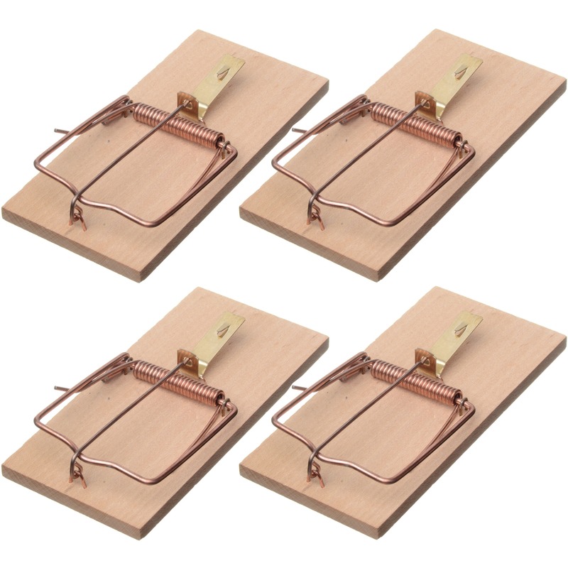 Ubbink Nature Rattenval - 4x stuks - 17 cm - rattenklemmen - ongediertebestrijding -
